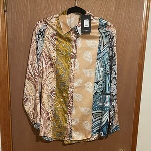Multicolor Paisley Men's Shirt